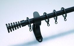 家のためのカーテンの管の棒の単一の二重鋼鉄物質的な現代様式
