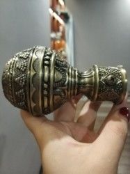 青銅色の銅色の金属28mmのカーテンのロッドエンドはカーテンの付属品をおおう