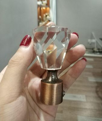 卸しで直接工場16/19mm 28mm金属の水晶カーテン・レールの付属品