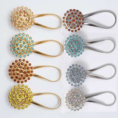 カーテンのカーテンのための良質の紫系統のビロード ロープの金の装飾的なロープおよび薄い