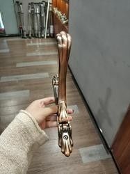 28mmの19mm頑丈な反-銅の壁の台紙のカーテンの二重ブラケット