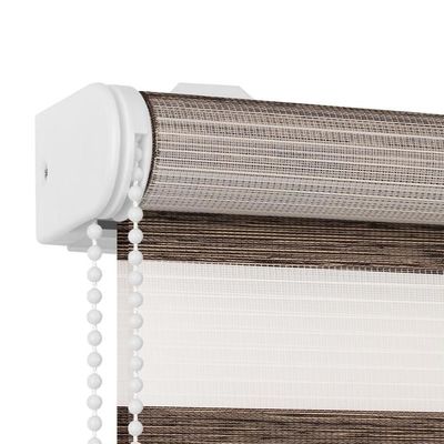 浴室のシマウマの巻上げ式ブラインドブラインドの下の穿孔器の浴室の洗面所の台所停電の防水引き無し