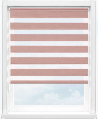 浴室のシマウマの巻上げ式ブラインドブラインドの下の穿孔器の浴室の洗面所の台所停電の防水引き無し